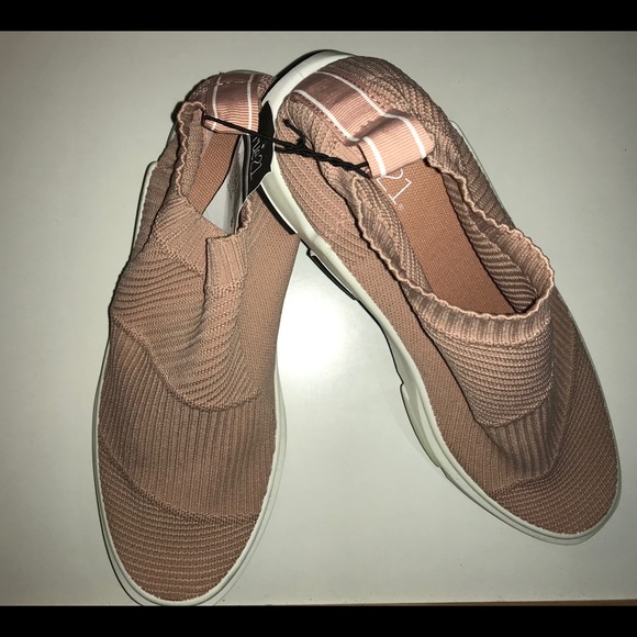 Pink Mesh Knit Sock Trainers - Picture 2 of 5